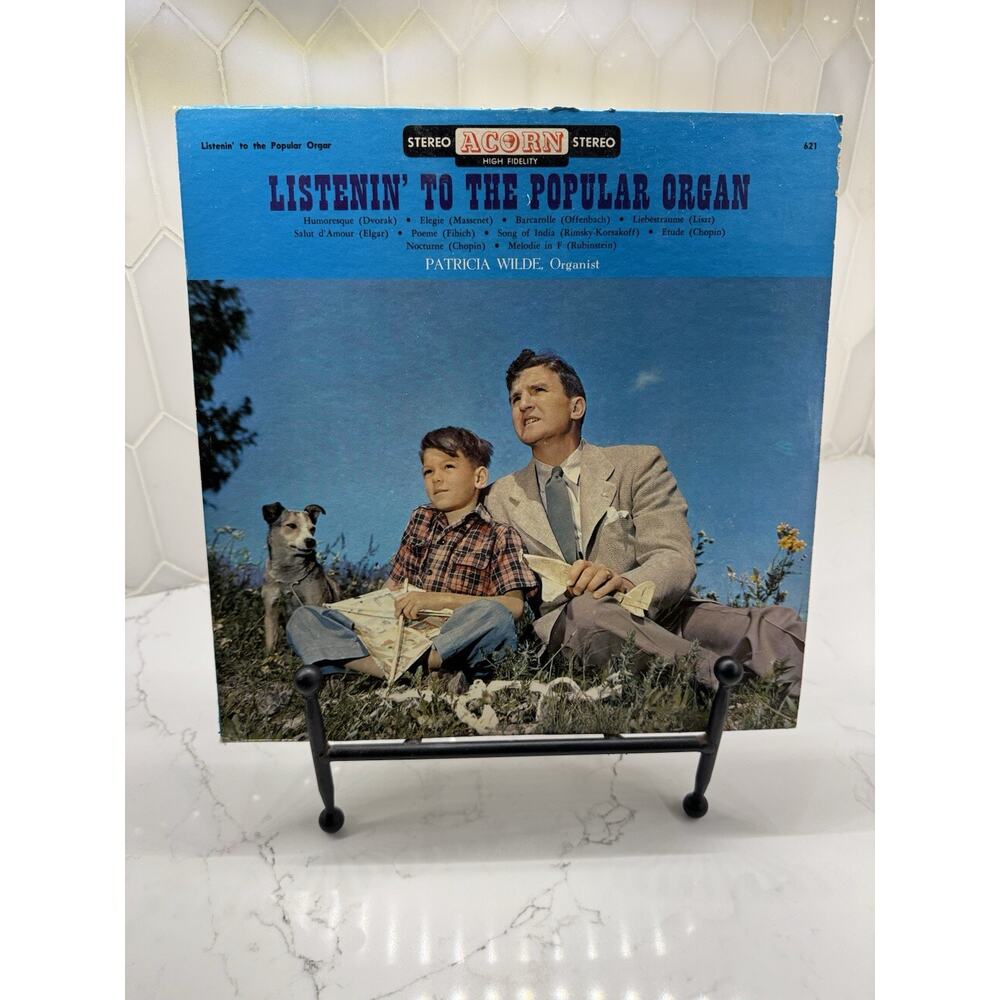 Patricia Wilde – Listenin' To The Popular Organ LP Vinyl Record 12" CLASSICAL
